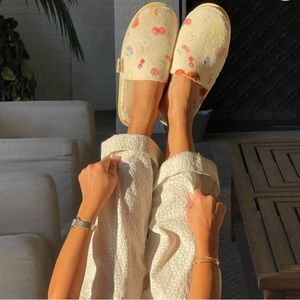 Djerf avenue Terry Slippers Fruit size 36-38 (euro) size 6-7 (US)